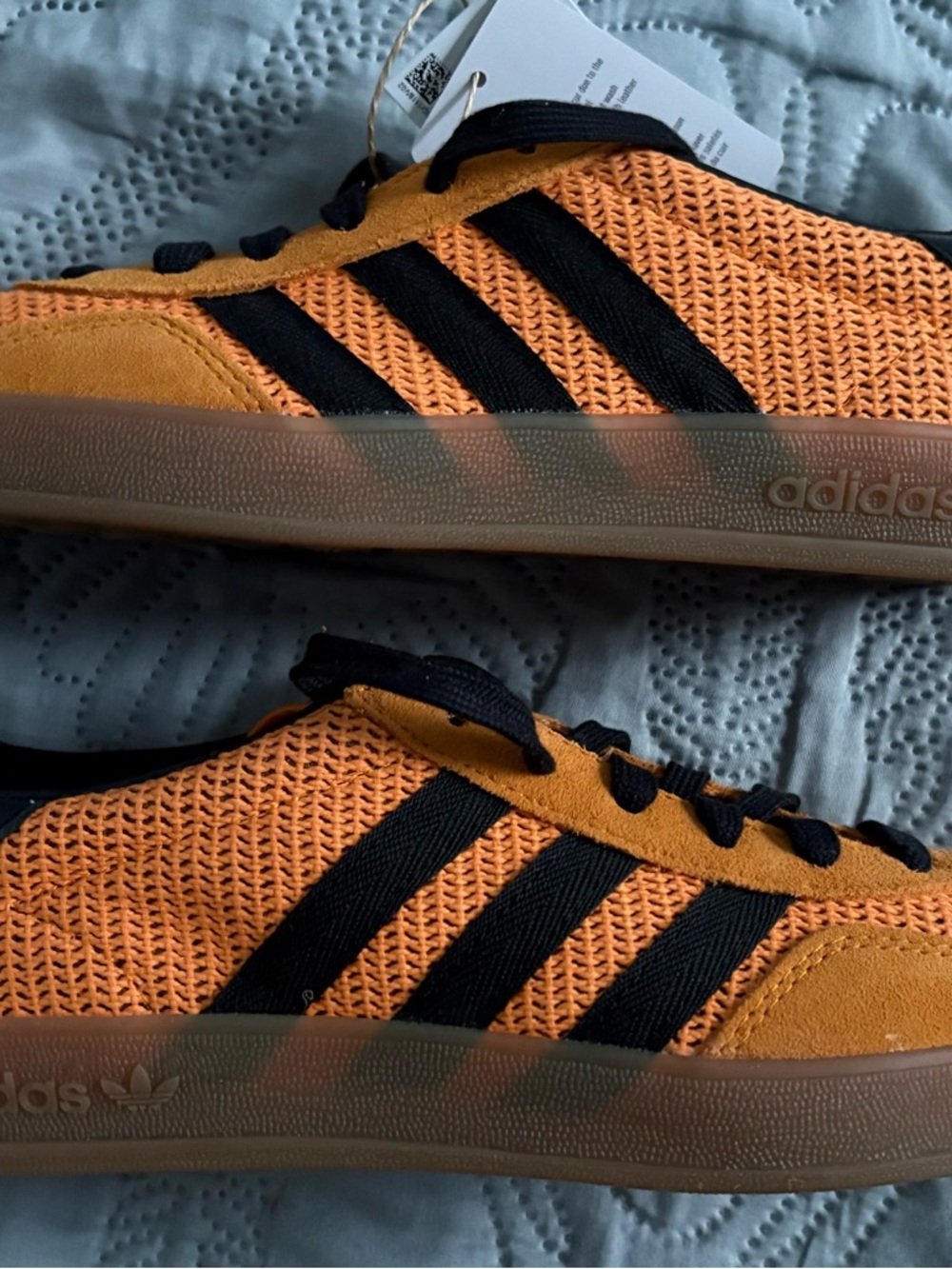 Adidas Gazelle Orange & Black